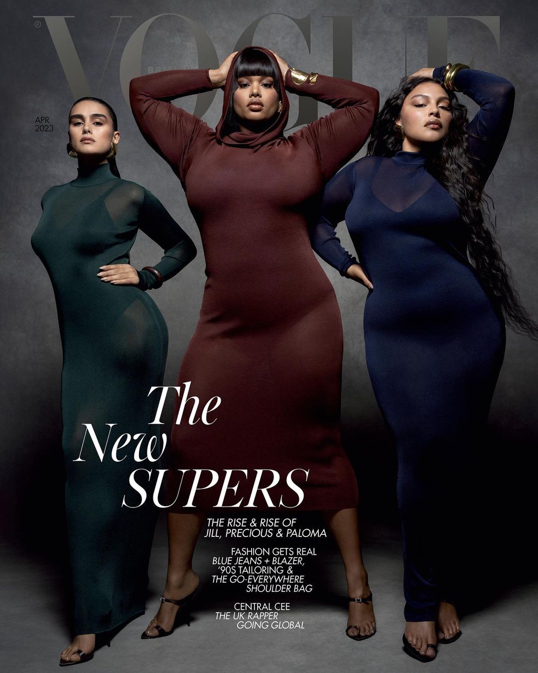 Jill Kortleve, Precious Lee, Paloma Elsesser, nouveaux super modèles plus size, mannequin plus size