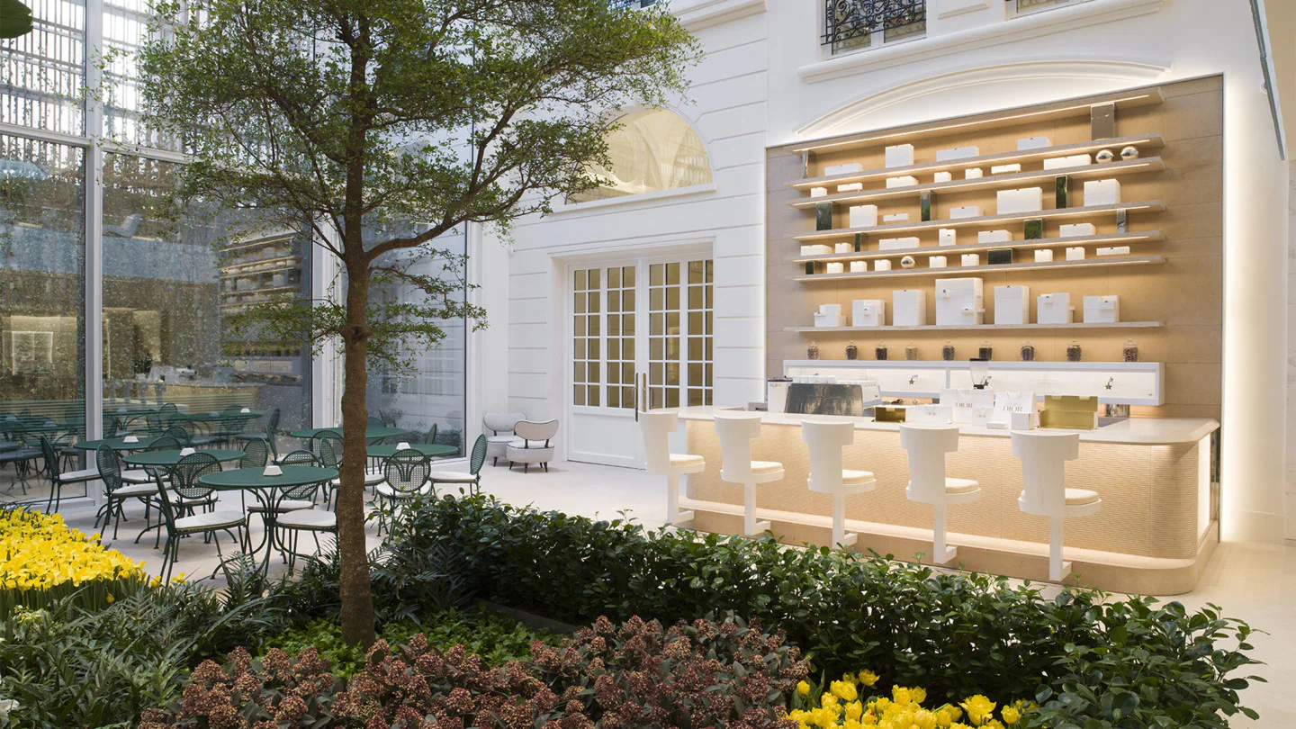 coffee shop Dior par Jean Imbert
